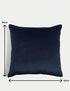 Velvet Piped Large Cushion